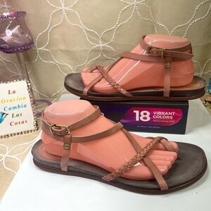 FRED DE LA BRETONIERE sandals tied to‎ the ankle European size 42